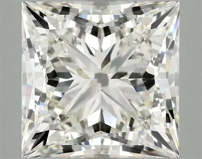 5.10ct H VS1 Rare Carat Ideal Cut Princess Lab Grown Diamond