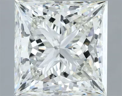 4.02ct I VVS2 Excellent Cut Princess Diamond
