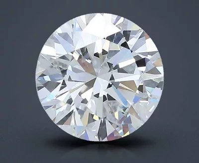 3.01ct H VS1 Rare Carat Ideal Cut Round Diamond