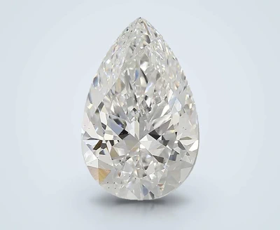 3.05ct E VS2 Rare Carat Ideal Cut Pear Lab Grown Diamond