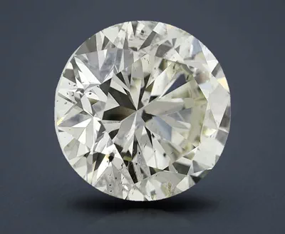 4.03ct K SI1 Excellent Cut Round Diamond