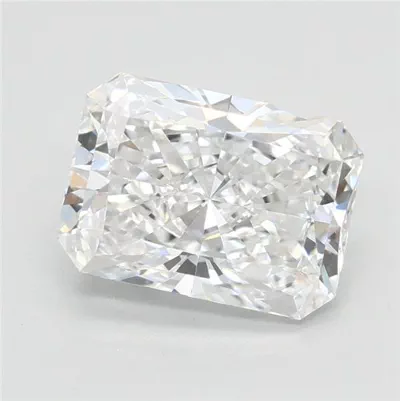 1.58ct D VVS2 Rare Carat Ideal Cut Radiant Lab Grown Diamond