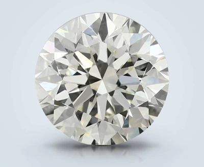 3.13ct J VS1 Very Good Cut Round Lab Grown Diamond