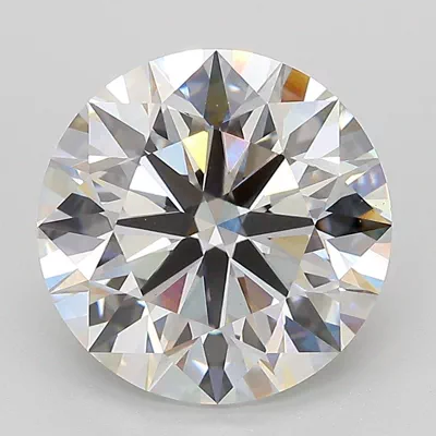 4.06ct E VS1 Rare Carat Ideal Cut Round Lab Grown Diamond