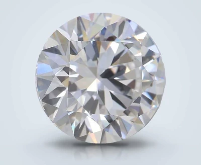 4.56ct F VVS2 Excellent Cut Round Lab Grown Diamond