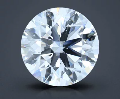 5.19ct D SI2 Rare Carat Ideal Cut Round Diamond