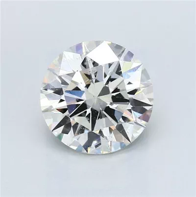 3.03ct J SI2 Rare Carat Ideal Cut Round Diamond