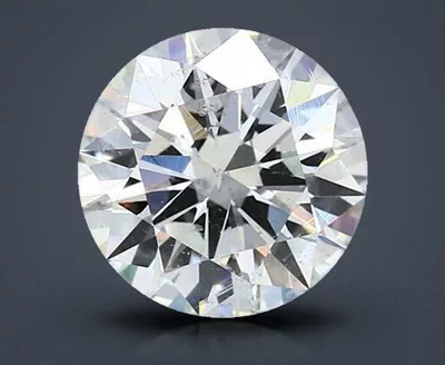 3.03ct J SI2 Rare Carat Ideal Cut Round Diamond
