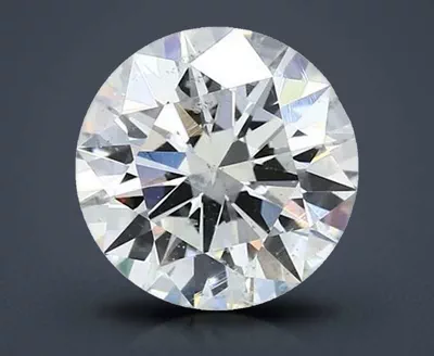 3.03ct J SI2 Rare Carat Ideal Cut Round Diamond