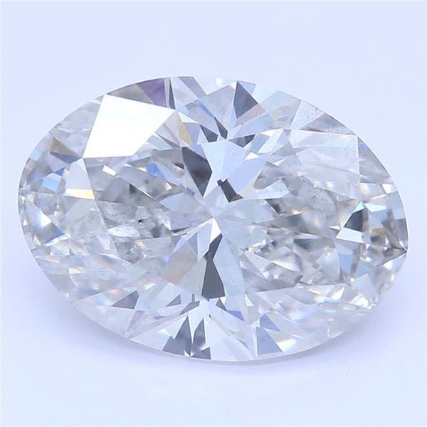 1.77ct G SI1 Rare Carat Ideal Cut Oval Lab Grown Diamond