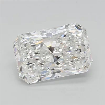 2.04ct F VS1 Rare Carat Ideal Cut Radiant Lab Grown Diamond