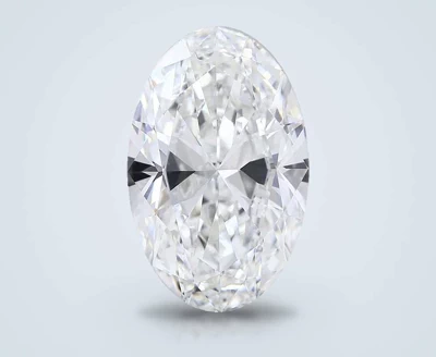 15.07ct F VS1 Rare Carat Ideal Cut Oval Lab Grown Diamond