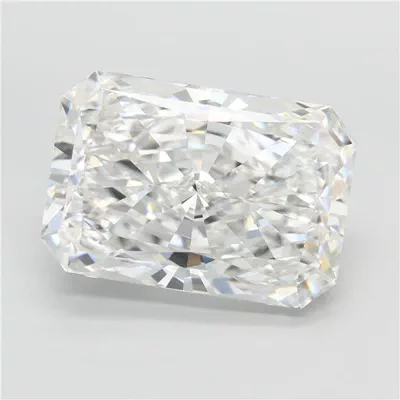 10.04ct F VVS2 Rare Carat Ideal Cut Radiant Lab Grown Diamond