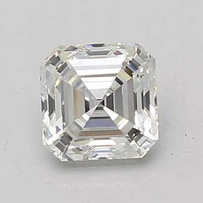 1.07ct E VS1 Rare Carat Ideal Cut Asscher Lab Grown Diamond