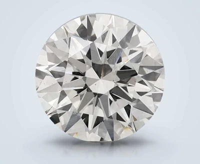 2.63ct G SI1 Rare Carat Ideal Cut Round Lab Grown Diamond