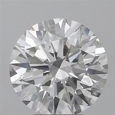 4.04ct G SI1 Rare Carat Ideal Cut Round Lab Grown Diamond