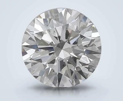 4.04ct G SI1 Rare Carat Ideal Cut Round Lab Grown Diamond