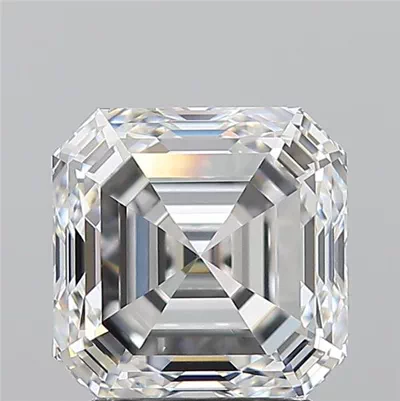 2.53ct E VS2 Excellent Cut Asscher Diamond