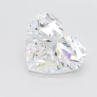 1.51ct E VS1 Rare Carat Ideal Cut Heart Lab Grown Diamond