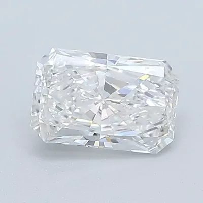 0.62ct E VVS1 Very Good Cut Radiant Diamond
