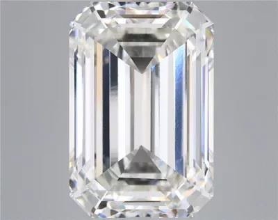 13.56ct G VVS2 Rare Carat Ideal Cut Emerald Lab Grown Diamond