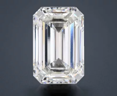 13.56ct G VVS2 Rare Carat Ideal Cut Emerald Lab Grown Diamond