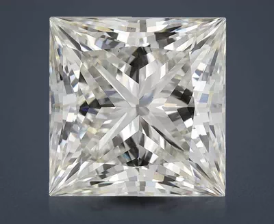 6.29ct H VS1 Rare Carat Ideal Cut Princess Lab Grown Diamond