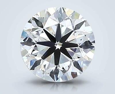 0.50ct I VVS2 Very Good Cut Round Diamond