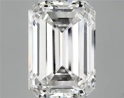 15.27ct F VVS2 Rare Carat Ideal Cut Emerald Lab Grown Diamond