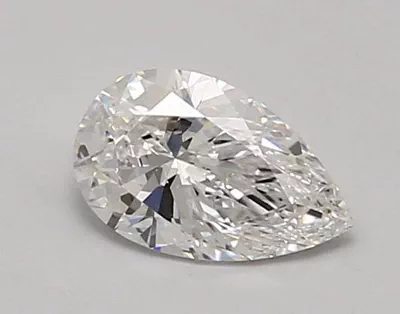 0.85ct D VVS1 Rare Carat Ideal Cut Pear Lab Grown Diamond