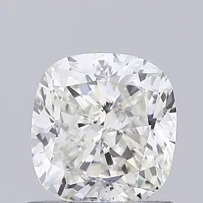 0.99ct F VS2 Rare Carat Ideal Cut Cushion Lab Grown Diamond