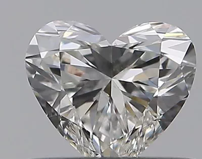 0.38ct H SI1 Rare Carat Ideal Cut Heart Diamond