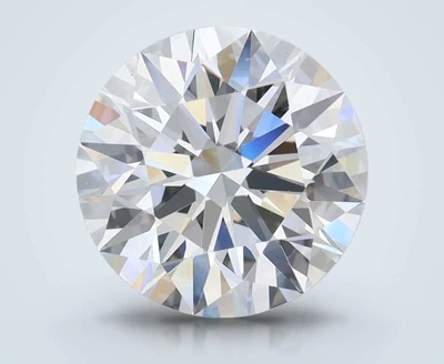 3.47ct D FL Rare Carat Ideal Cut Round Lab Grown Diamond