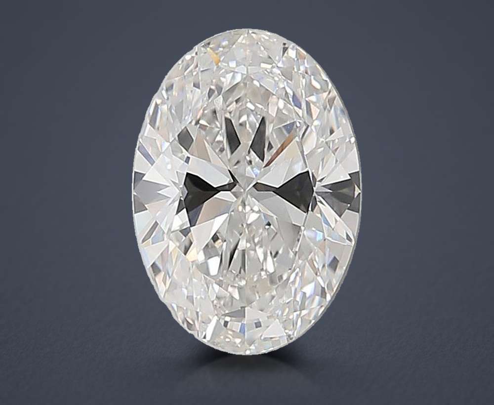 7.04ct F VVS2 Rare Carat Ideal Cut Oval Lab Grown Diamond