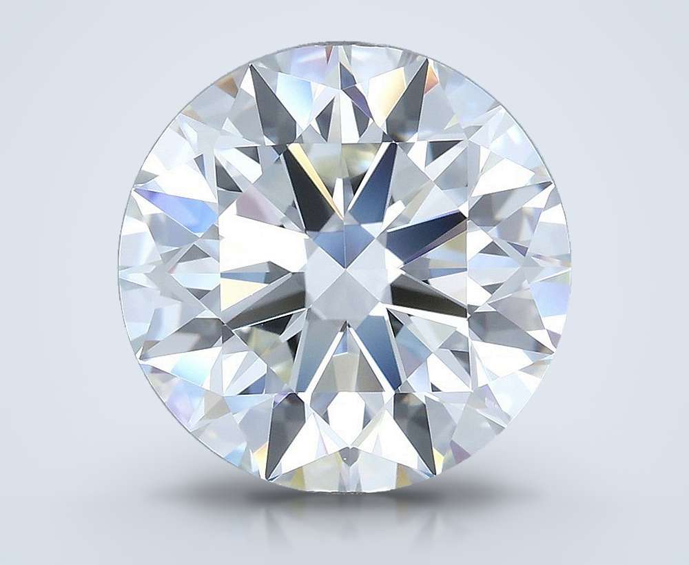 4.01ct J VS1 Rare Carat Ideal Cut Round Diamond
