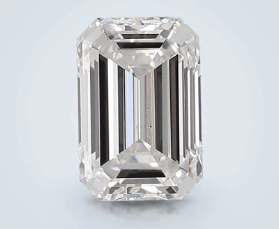 2.53ct E VS2 Rare Carat Ideal Cut Emerald Lab Grown Diamond