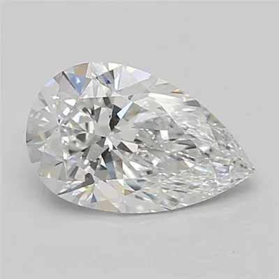 1.51ct D VS1 Rare Carat Ideal Cut Pear Lab Grown Diamond