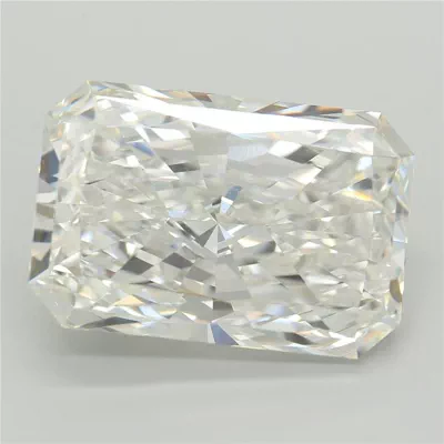 11.51ct F VVS2 Rare Carat Ideal Cut Radiant Lab Grown Diamond