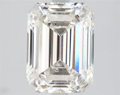 3.55ct H VS2 Excellent Cut Emerald Lab Grown Diamond