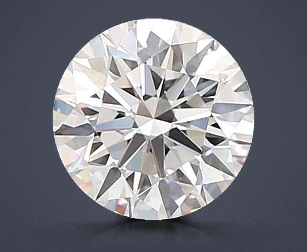 1.04ct D VS1 Rare Carat Ideal Cut Round Lab Grown Diamond