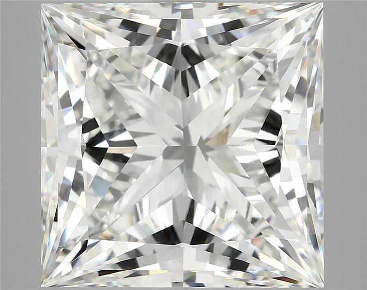 10.07ct F VVS2 Rare Carat Ideal Cut Princess Lab Grown Diamond