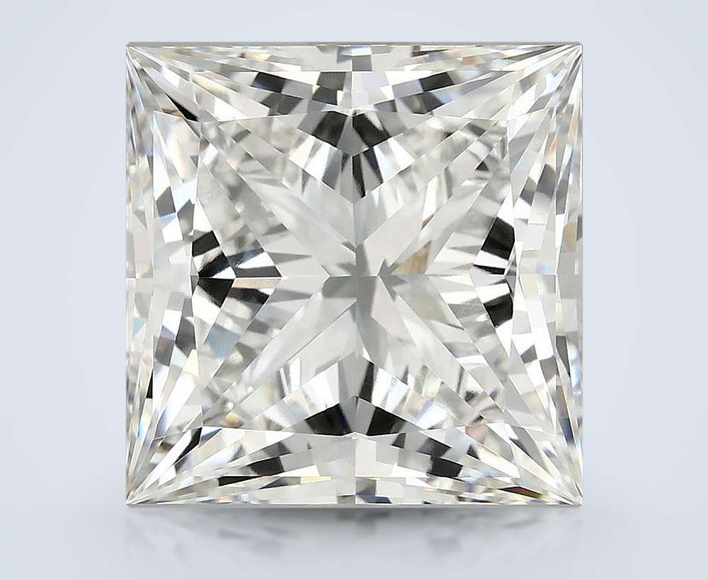10.07ct F VVS2 Rare Carat Ideal Cut Princess Lab Grown Diamond