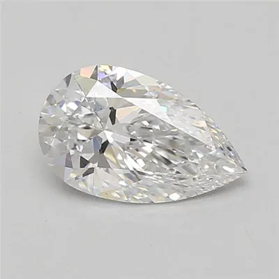 1.46ct D VS2 Rare Carat Ideal Cut Pear Lab Grown Diamond