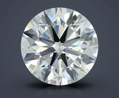 3.25ct H VVS2 Ideal Cut Round Lab Grown Diamond