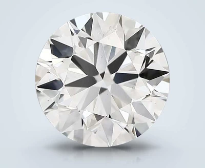 6.55ct H VS2 Rare Carat Ideal Cut Round Lab Grown Diamond