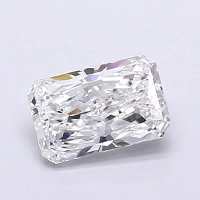 1.03ct D VVS2 Rare Carat Ideal Cut Radiant Lab Grown Diamond