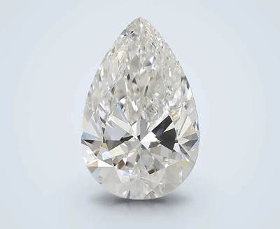 4.08ct E VVS2 Rare Carat Ideal Cut Pear Lab Grown Diamond