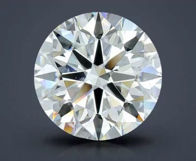 5.53ct J SI1 Rare Carat Ideal Cut Round Diamond