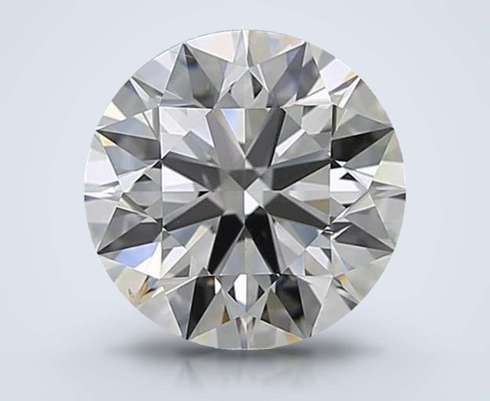 2.70ct J SI1 Excellent Cut Round Diamond