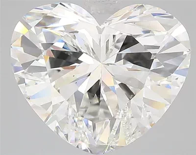5.05ct E VS2 Rare Carat Ideal Cut Heart Lab Grown Diamond